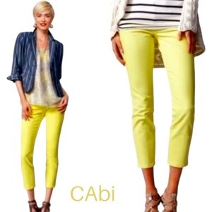 CAbi Cropped Straight Leg Jean